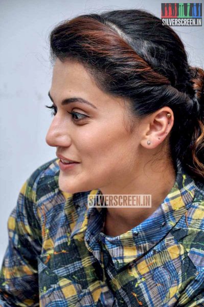 Taapsee Pannu Photos from Ganga Press Meet