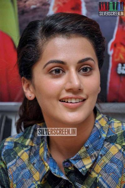 Taapsee Pannu Photos from Ganga Press Meet