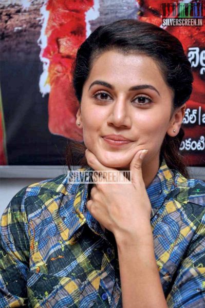 Taapsee Pannu Photos from Ganga Press Meet