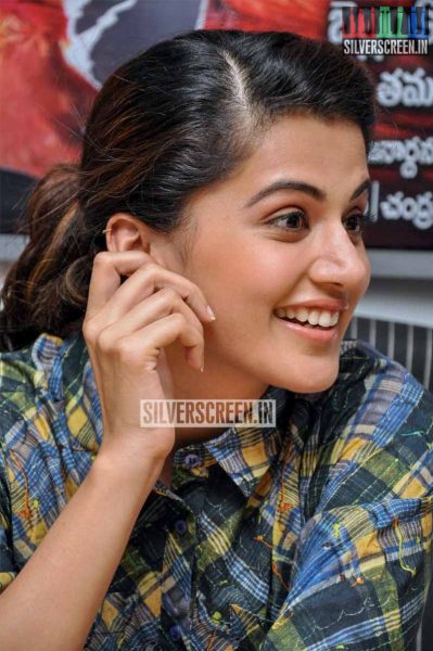 Taapsee Pannu Photos from Ganga Press Meet