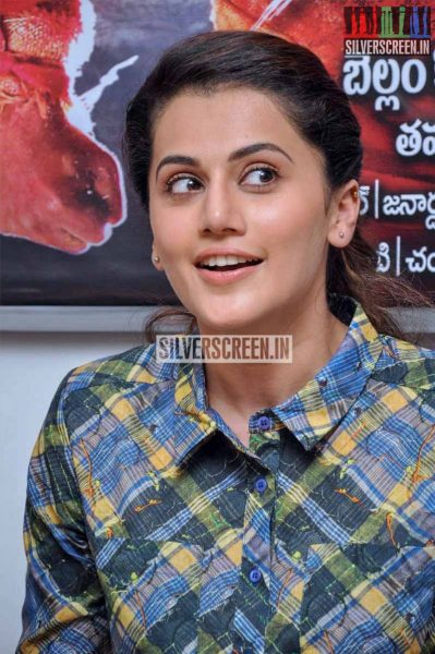 Taapsee Pannu Photos from Ganga Press Meet