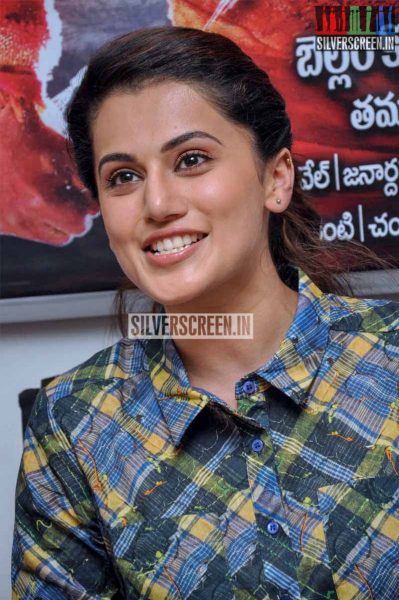 Taapsee Pannu Photos from Ganga Press Meet