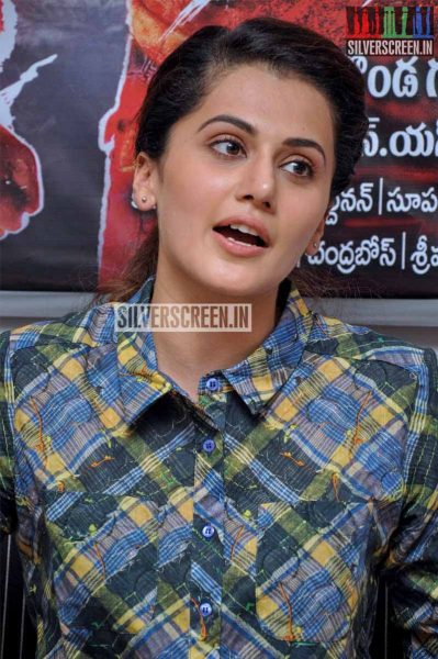 Taapsee Pannu Photos from Ganga Press Meet