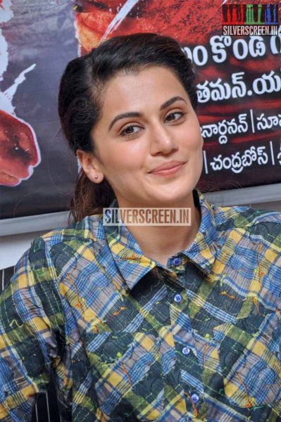 Taapsee Pannu Photos from Ganga Press Meet