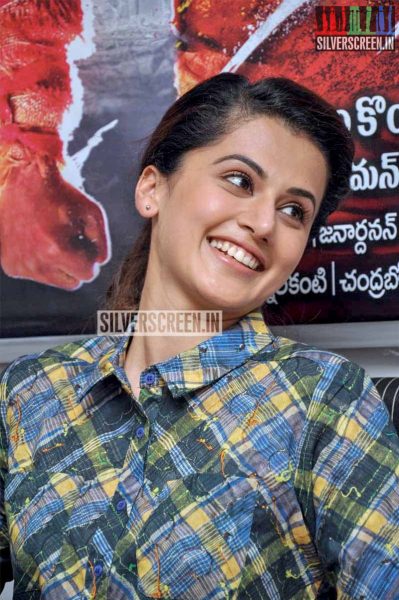 Taapsee Pannu Photos from Ganga Press Meet