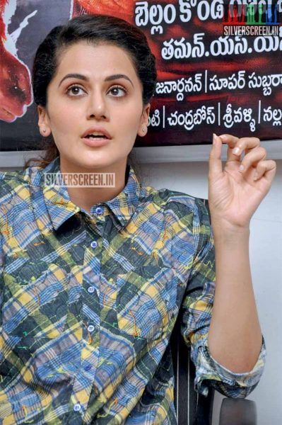 Taapsee Pannu Photos from Ganga Press Meet