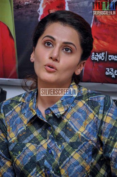 Taapsee Pannu Photos from Ganga Press Meet