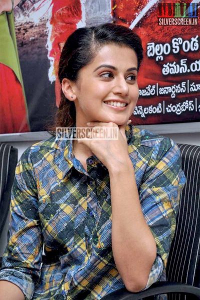 Taapsee Pannu Photos from Ganga Press Meet