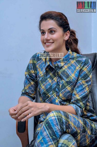 Taapsee Pannu Photos from Ganga Press Meet