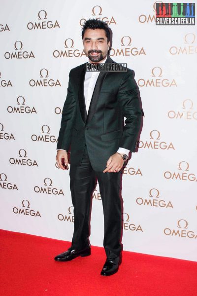 Abhishek & Cindy Crawford Launch Omega Constellation Pluma Collection