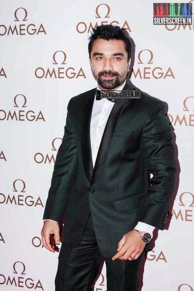 Abhishek & Cindy Crawford Launch Omega Constellation Pluma Collection