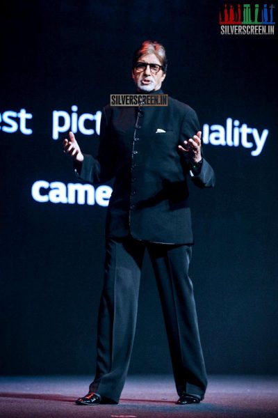 Amitabh Bachchan at the Launch of LG Smart Phone