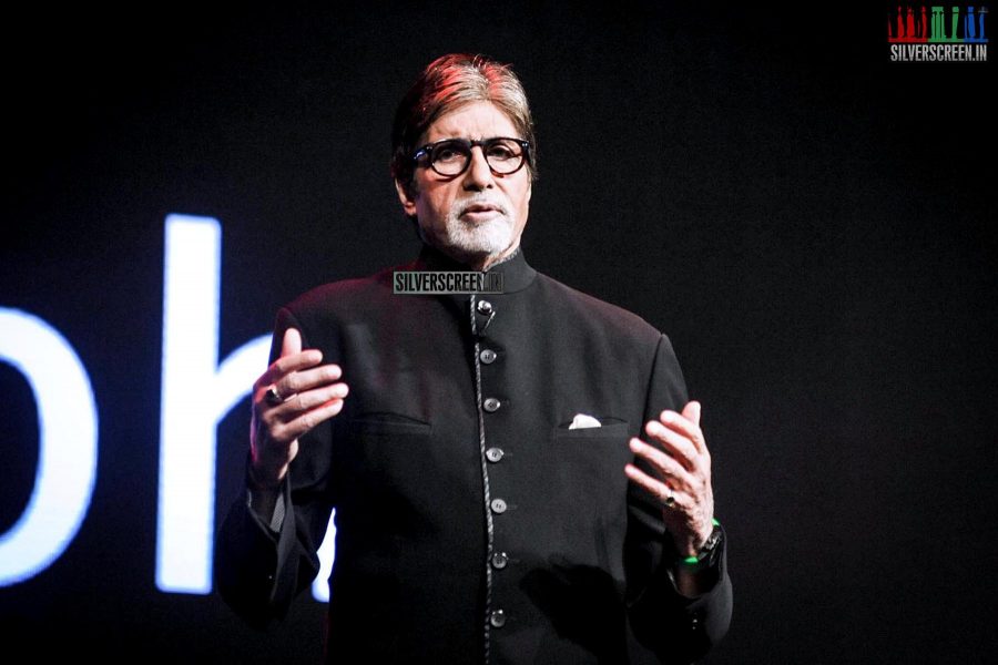 Amitabh Bachchan at the Launch of LG Smart Phone