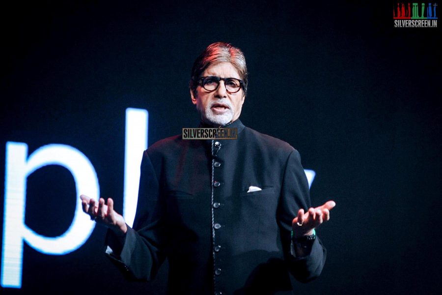 Amitabh Bachchan at the Launch of LG Smart Phone