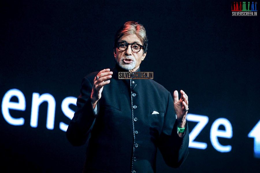 Amitabh Bachchan at the Launch of LG Smart Phone