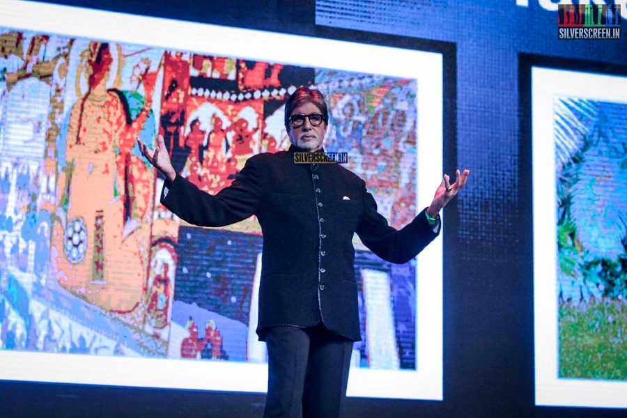 Amitabh Bachchan at the Launch of LG Smart Phone