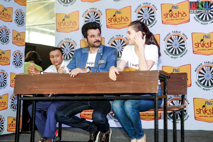 Anil Kapoor and Kalki Koechlin at P&G Siksha Event