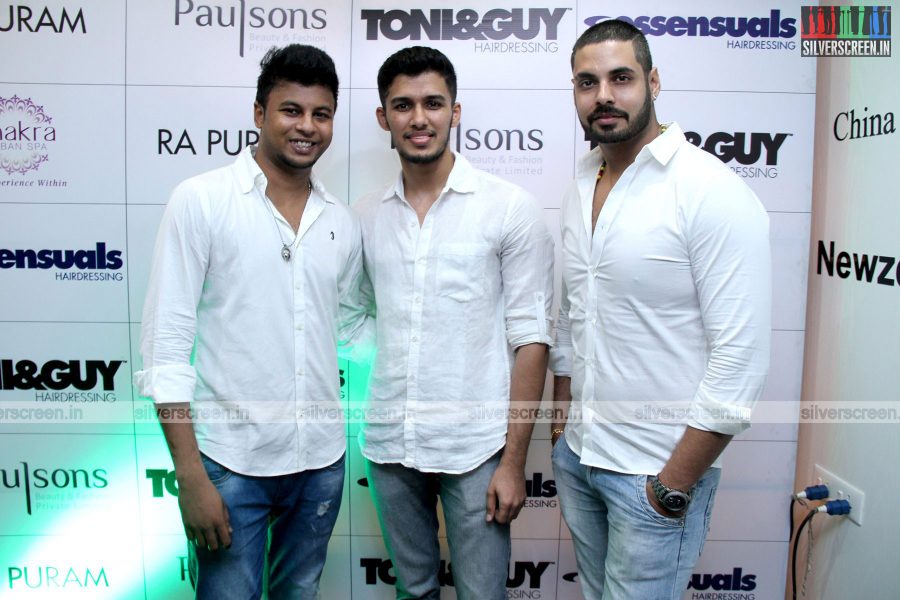 Dhanush at Toni & Guy Essensuals Launch at RA Puram
