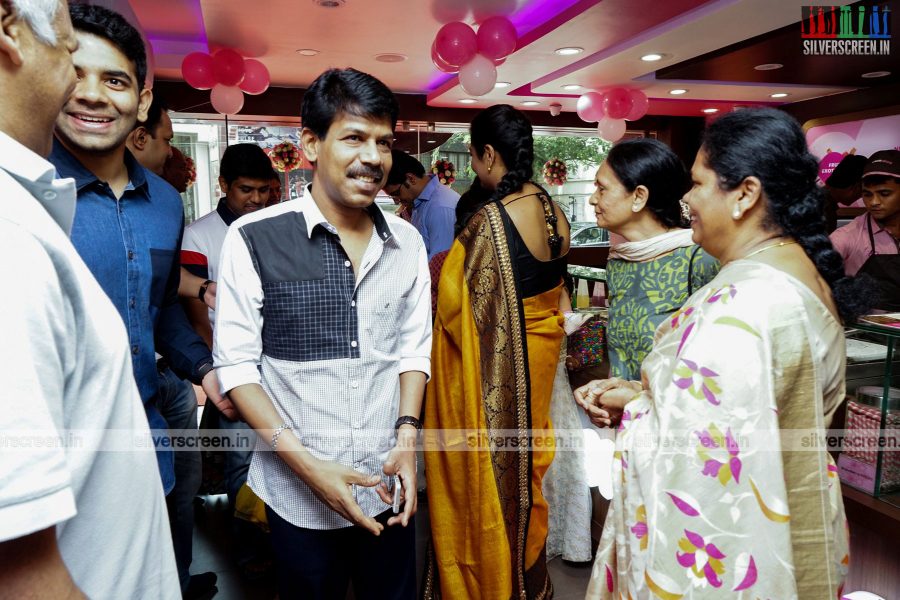 Director Bala at Cold Stone Ice Cream Parlour Launch