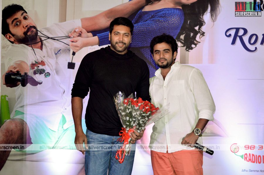 Jayam Ravi at Romeo Juliet Post Release Promotion