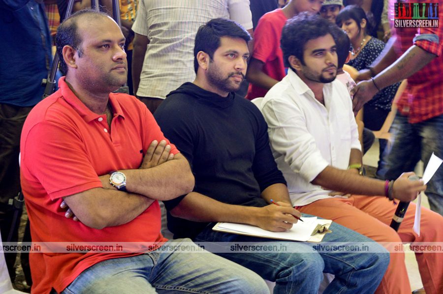 Jayam Ravi at Romeo Juliet Post Release Promotion