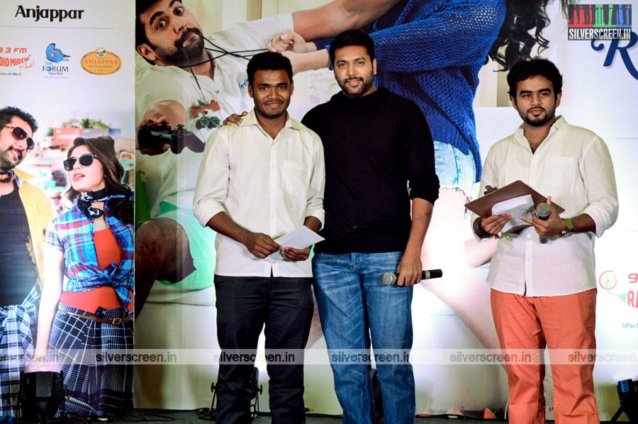 Jayam Ravi at Romeo Juliet Post Release Promotion