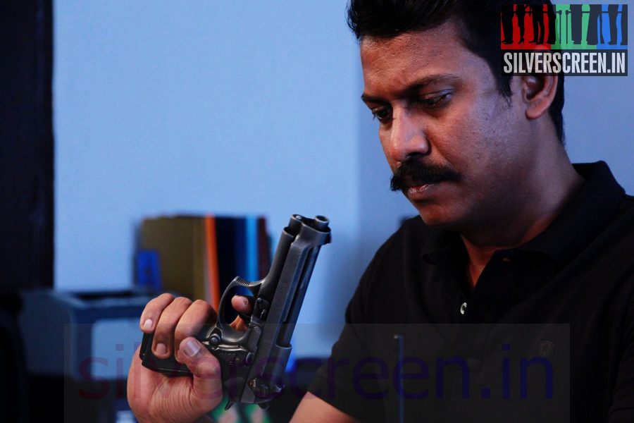 Director Samuthirakani in Nee Yellam Nalla Varuvada Movie Stills
