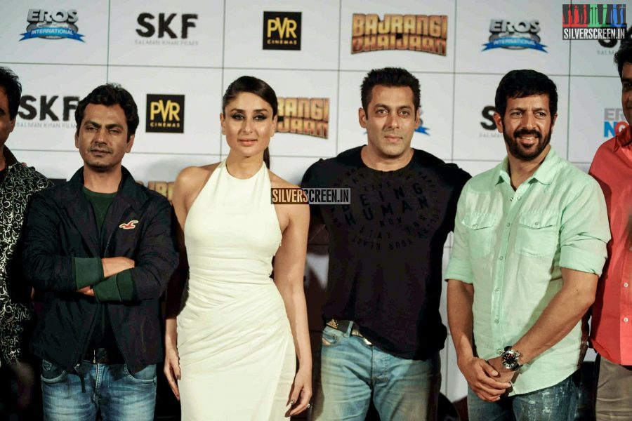 Salman Khan & Kareena Kapoor at Bajrangi Bhaijaan Trailer Launch