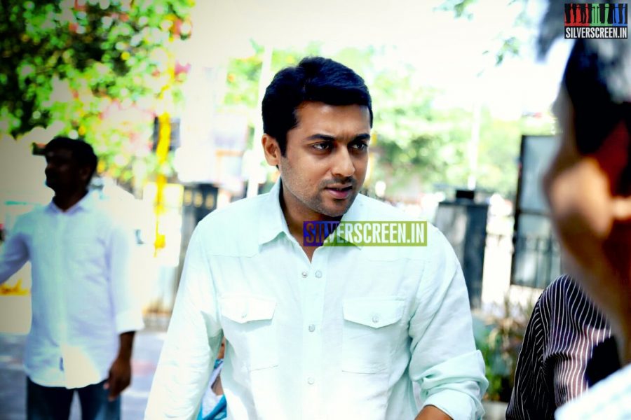 Suriya and Karthi at the Sivakumar Charitable Trust 36th Awards Ceremony