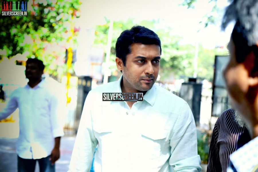 Suriya and Karthi at the Sivakumar Charitable Trust 36th Awards Ceremony