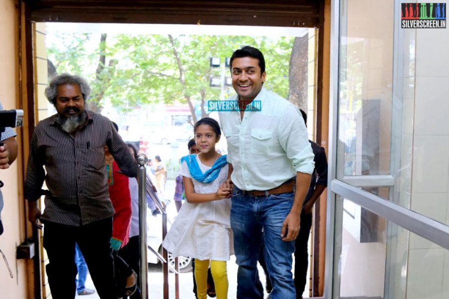 Suriya and Karthi at the Sivakumar Charitable Trust 36th Awards Ceremony