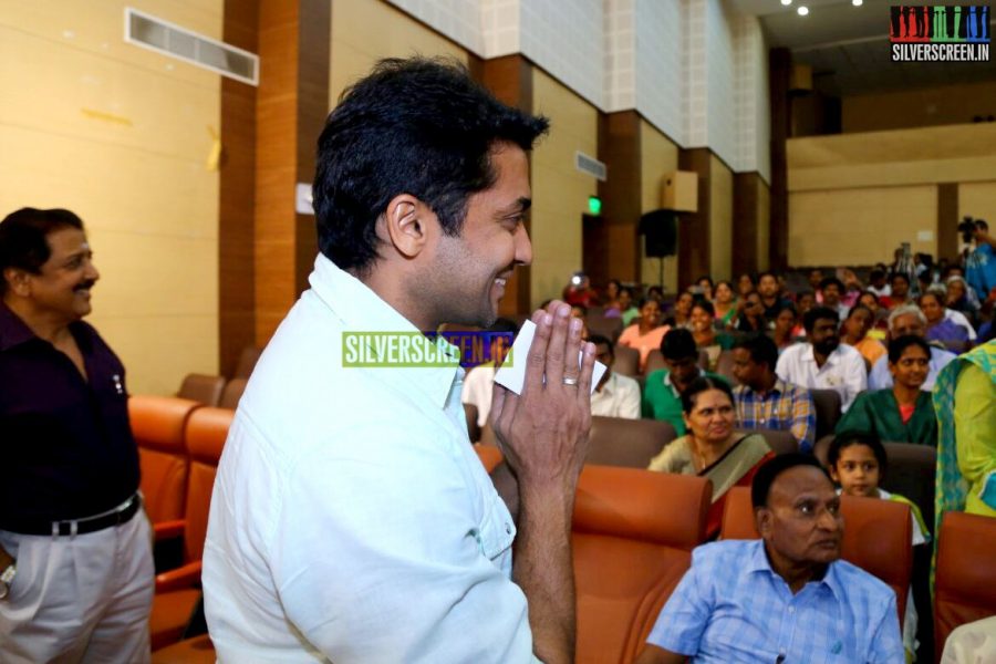 Suriya and Karthi at the Sivakumar Charitable Trust 36th Awards Ceremony