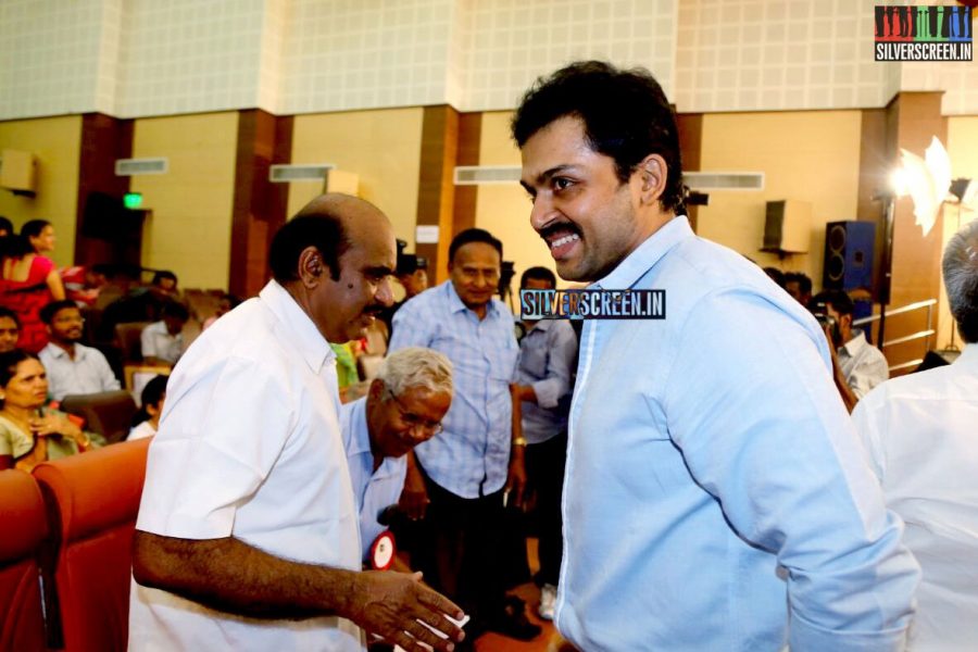 Karthi at the Sivakumar Charitable Trust 36th Awards Ceremony