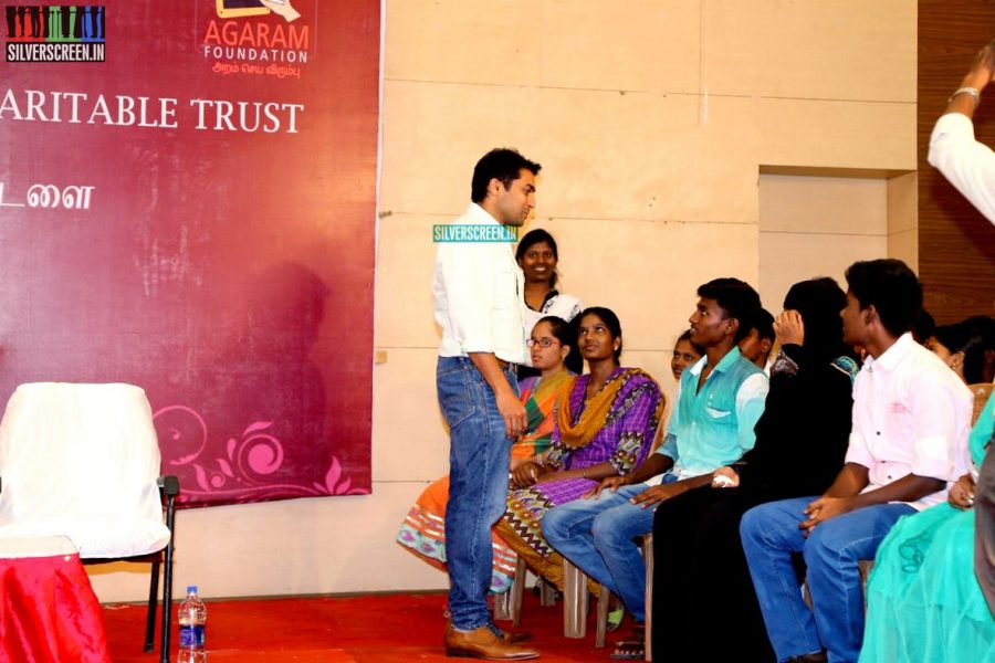 Suriya and Karthi at the Sivakumar Charitable Trust 36th Awards Ceremony