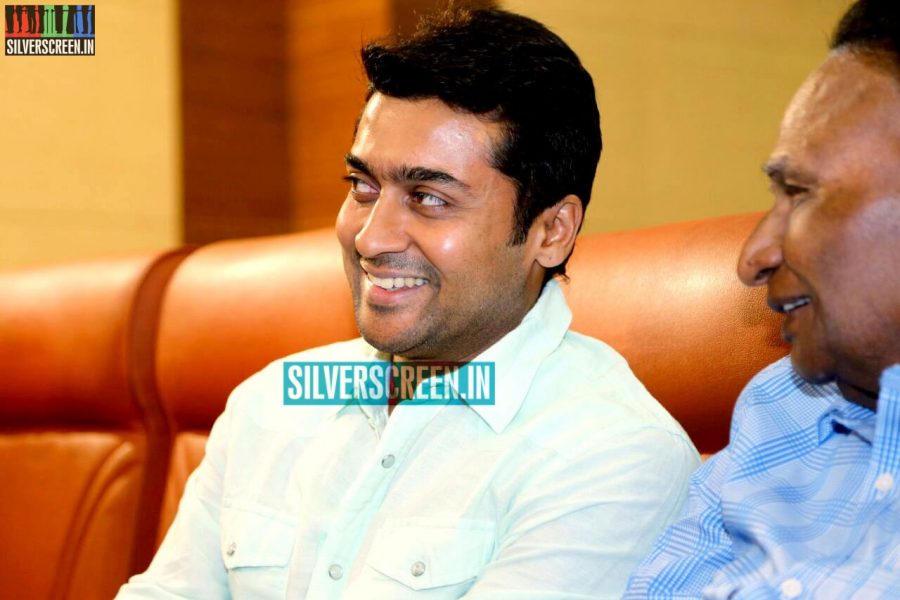 Suriya and Karthi at the Sivakumar Charitable Trust 36th Awards Ceremony