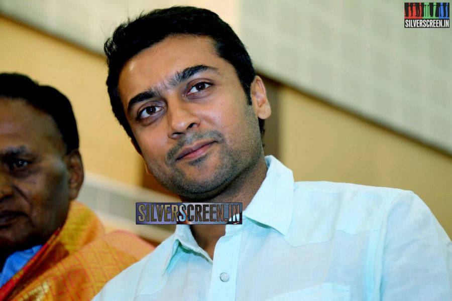 Suriya and Karthi at the Sivakumar Charitable Trust 36th Awards Ceremony