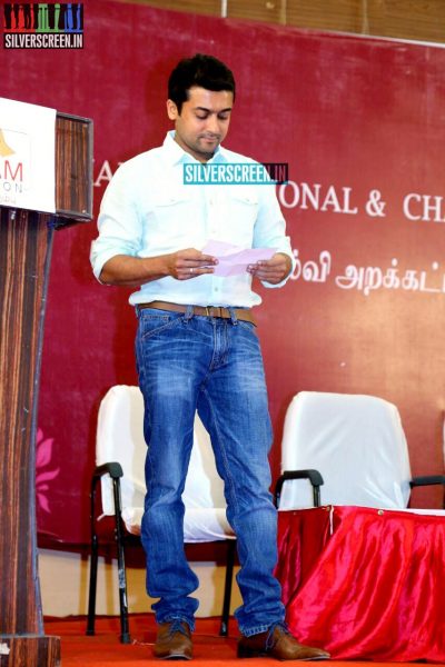 Suriya and Karthi at the Sivakumar Charitable Trust 36th Awards Ceremony