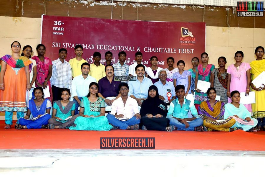 Suriya and Karthi at the Sivakumar Charitable Trust 36th Awards Ceremony