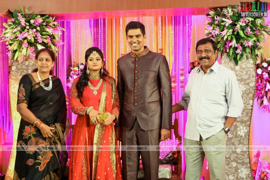 SR Prabhu Wedding Reception Photos