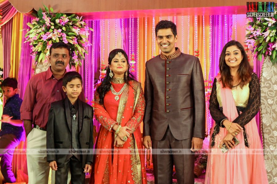 SR Prabhu Wedding Reception Photos
