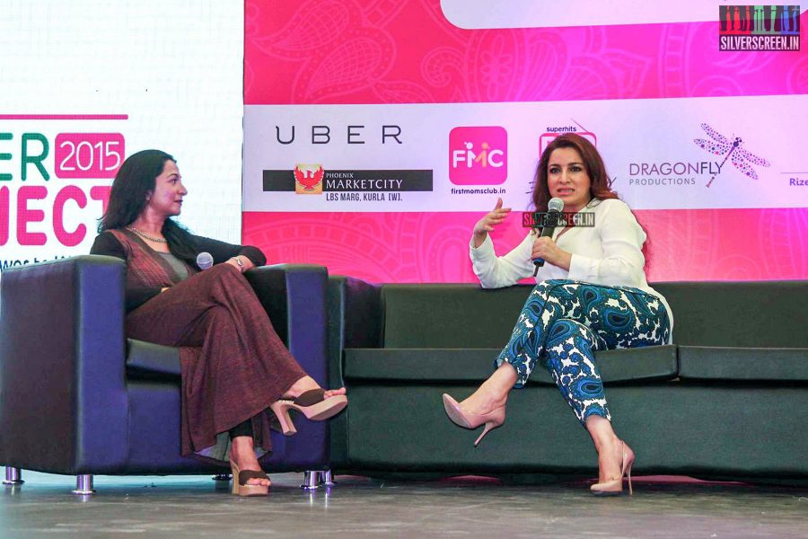 Swara Bhaskar & Tisca Chopra at Phoneix Market City