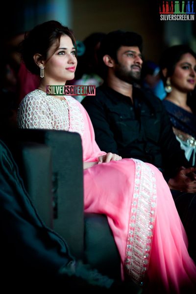 Tamannaah and Anushka HQ Photos from Baahubali Trailer Launch