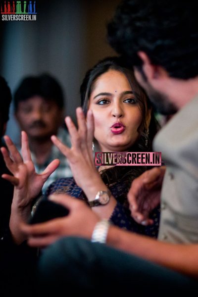 Tamannaah and Anushka HQ Photos from Baahubali Trailer Launch