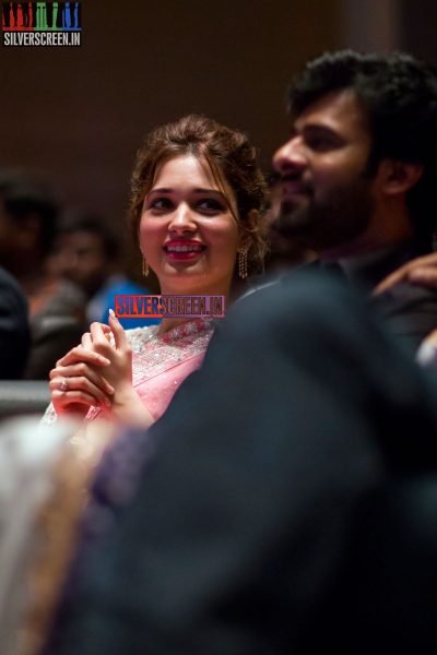 Tamannaah and Anushka HQ Photos from Baahubali Trailer Launch