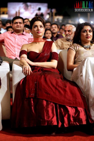 Tamannaah at Baahubali Audio Launch Photos