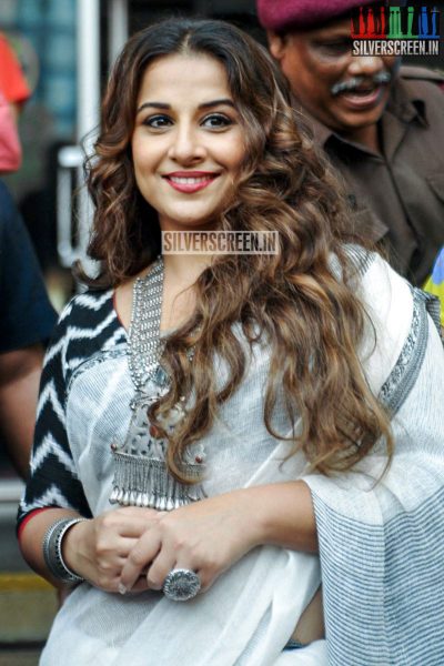 Vidya Balan Inaugurates Chaplin Lines Exhibition