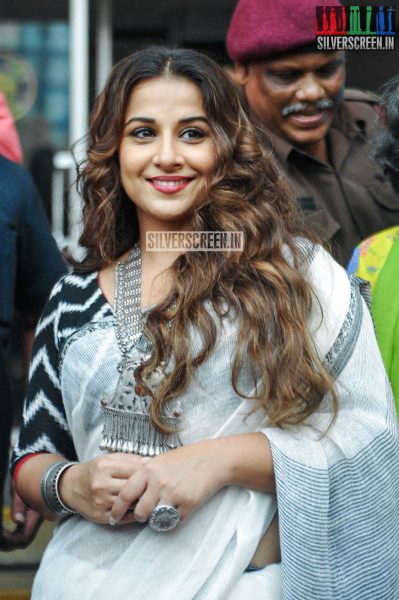 Vidya Balan Inaugurates Chaplin Lines Exhibition