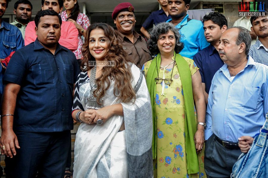 Vidya Balan Inaugurates Chaplin Lines Exhibition