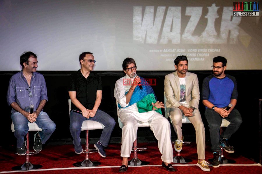 Wazir Trailer Launch Photos