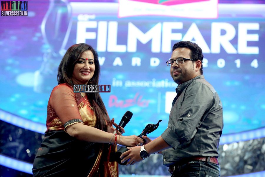 Sumalatha at the 62nd Filmfare Awards South Photos
